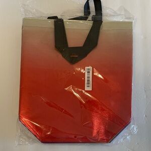 Elegant Ombre Red Tote Bag